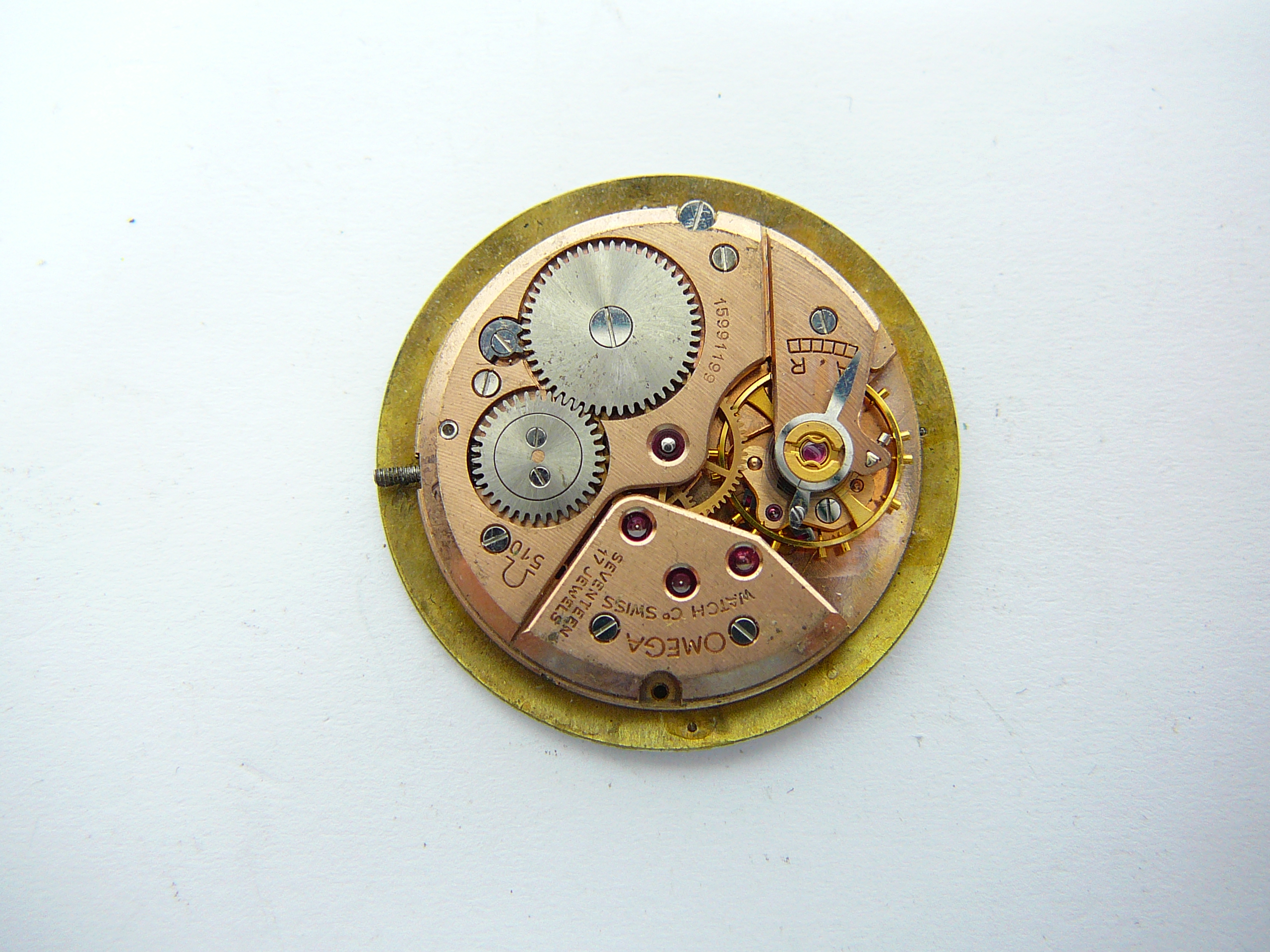 Gents Omega watch movement Cal 510 - Image 2 of 2