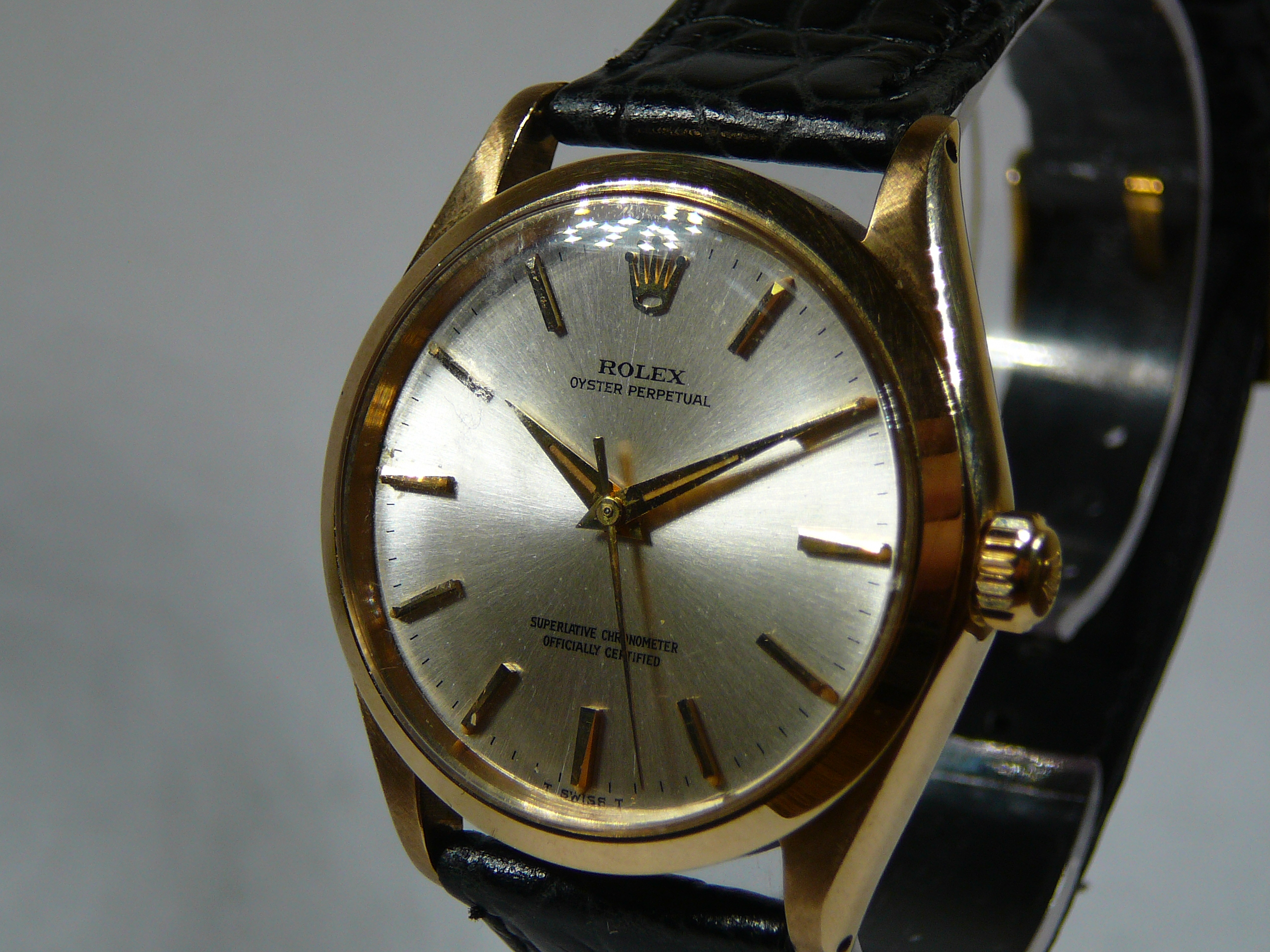 Gents Rolex Gold Wrist Watch - Image 2 of 4