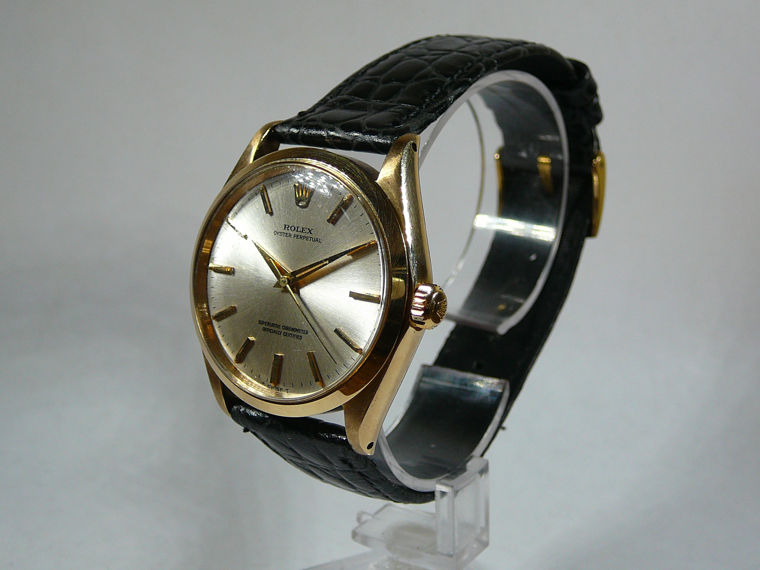 Gents Rolex Gold Wrist Watch