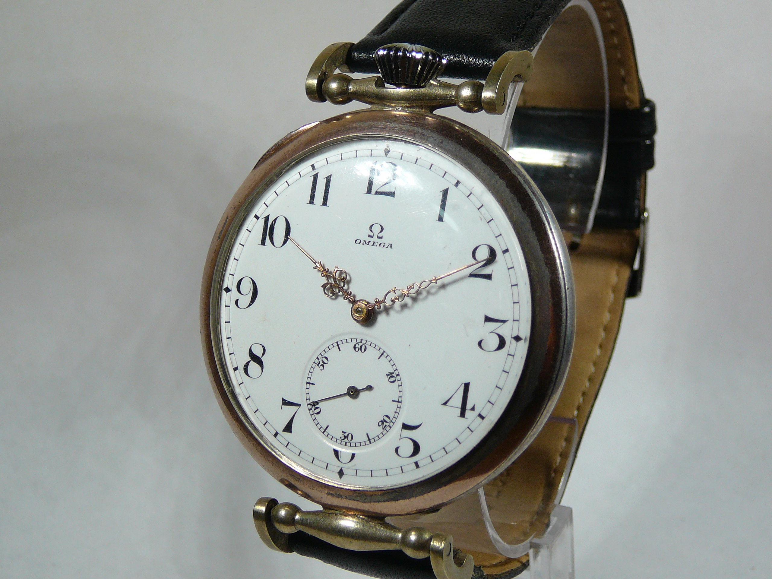 Gents Antique Omega Pocket Watch Conversion - Image 2 of 7