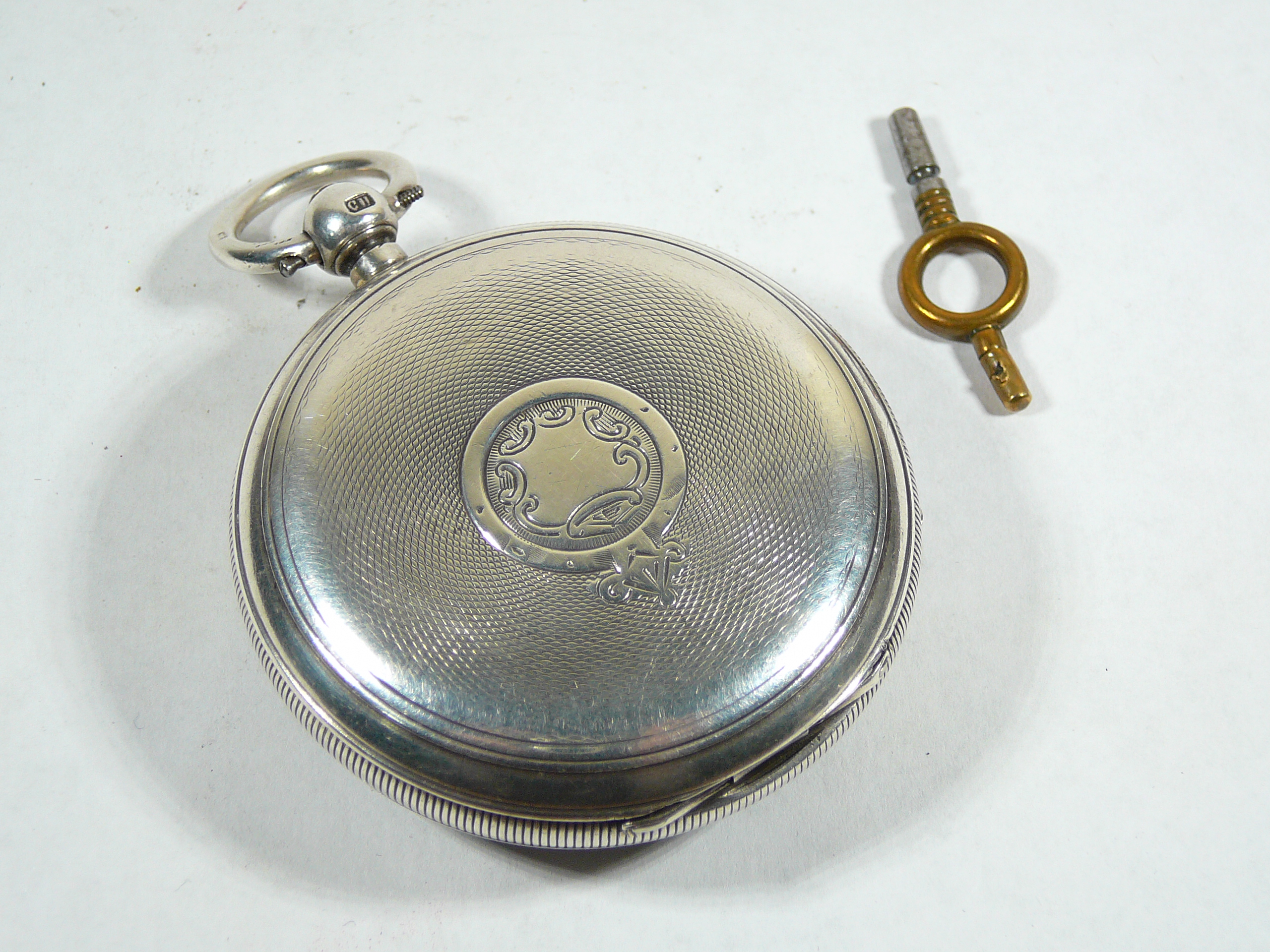 Gents Antique Silver Pocket Watch - Image 2 of 4