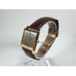 Ladies Vintage Gold Omega Wrist Watch