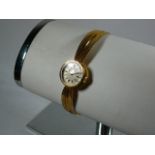 Ladies Vintage Gold Longines Wrist Watch