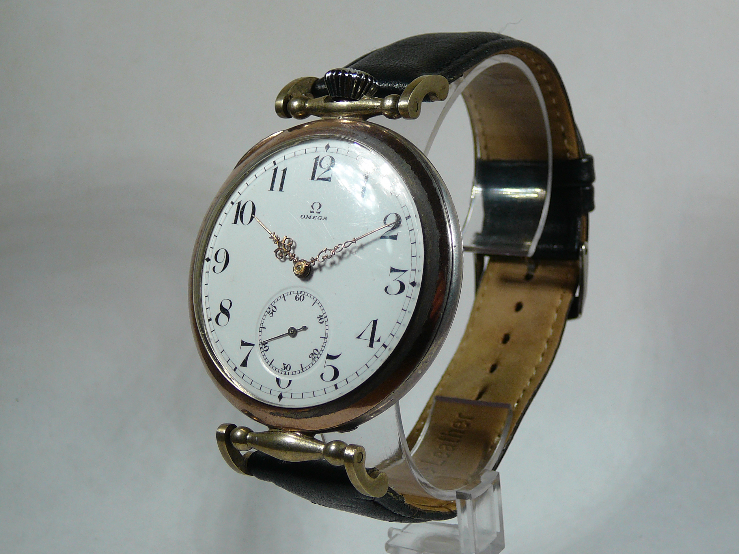 Gents Antique Omega Pocket Watch Conversion