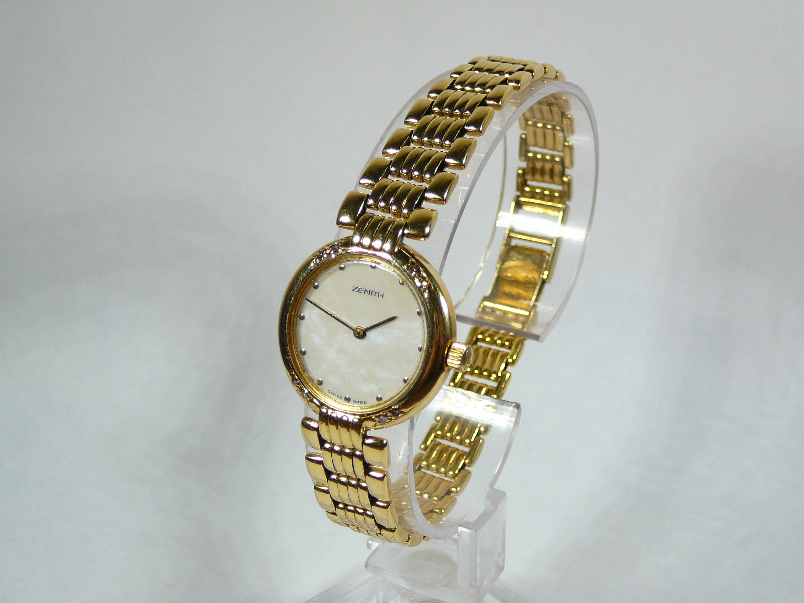 Ladies Zenith Gold Wrist Watch