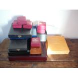 Assorted Silver and coin Boxes Etc…