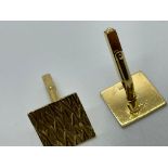 9ct gold cufflinks