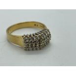 18ct gold diamond ring