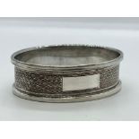 Sterling silver napkin ring