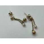 9ct gold earrings