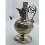 Sterling silver ewer