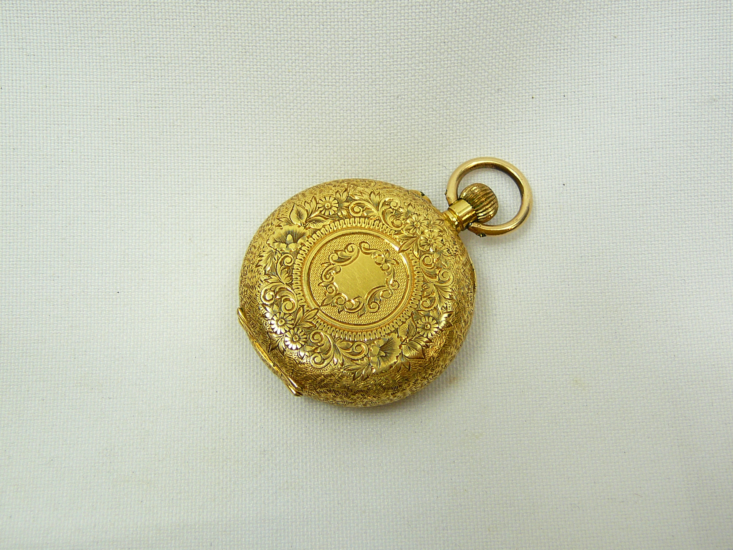 Ladies Antique Gold Fob Watch - Image 2 of 4