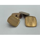 9ct gold cufflinks