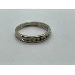 9ct gold diamond eternity ring