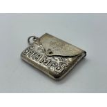 Sterling silver stamp holder