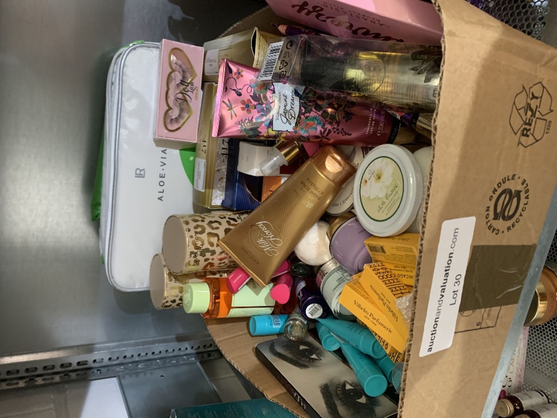 Mixed toiletries and cosmetics to include Victoria's secret lotion 236ml, Revolution pro make up