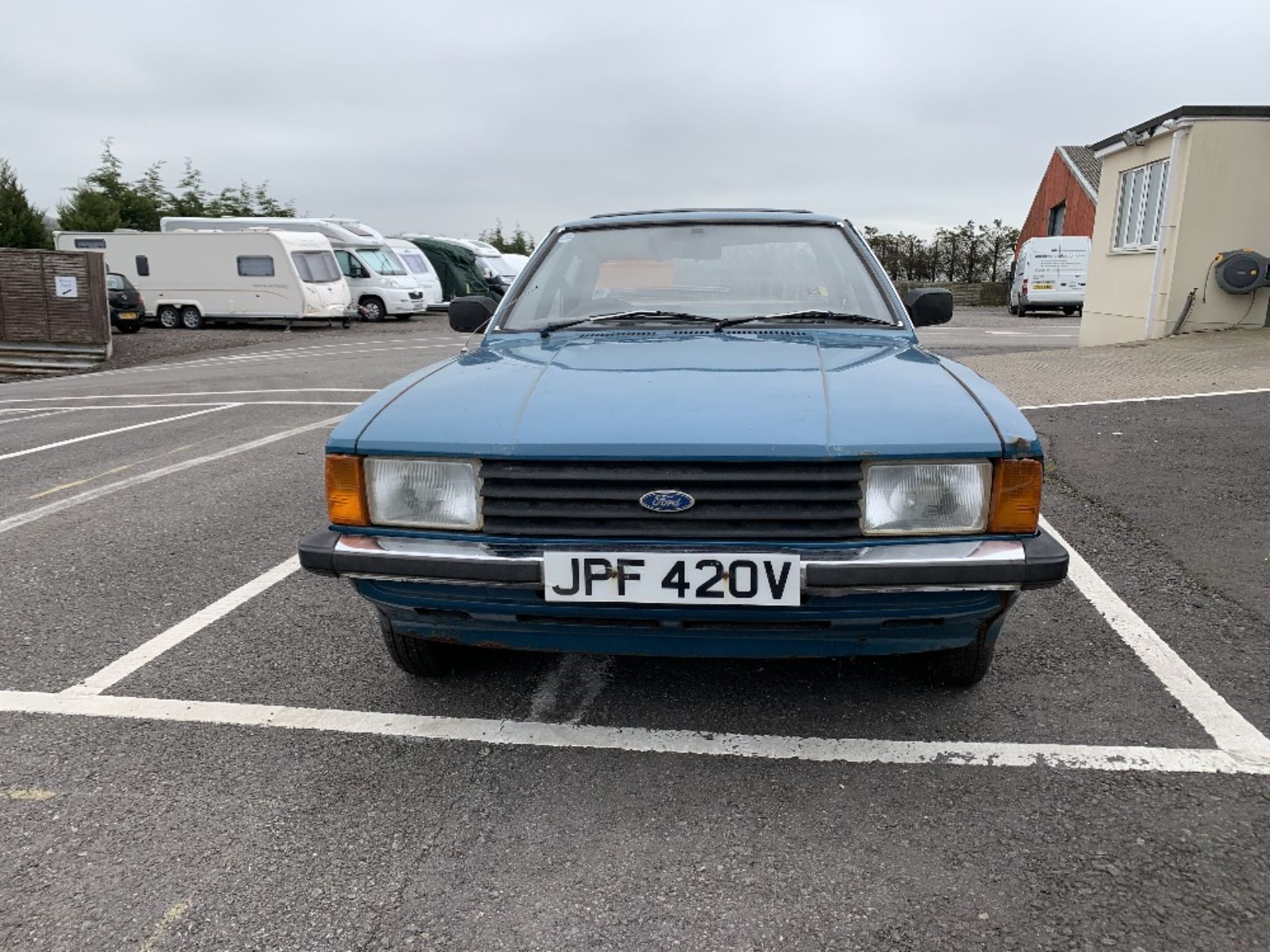 1980 Ford Cortina L, 1593cc petrol manual, four door saloon, registration: JPF420. No V5, MOT - Image 2 of 31