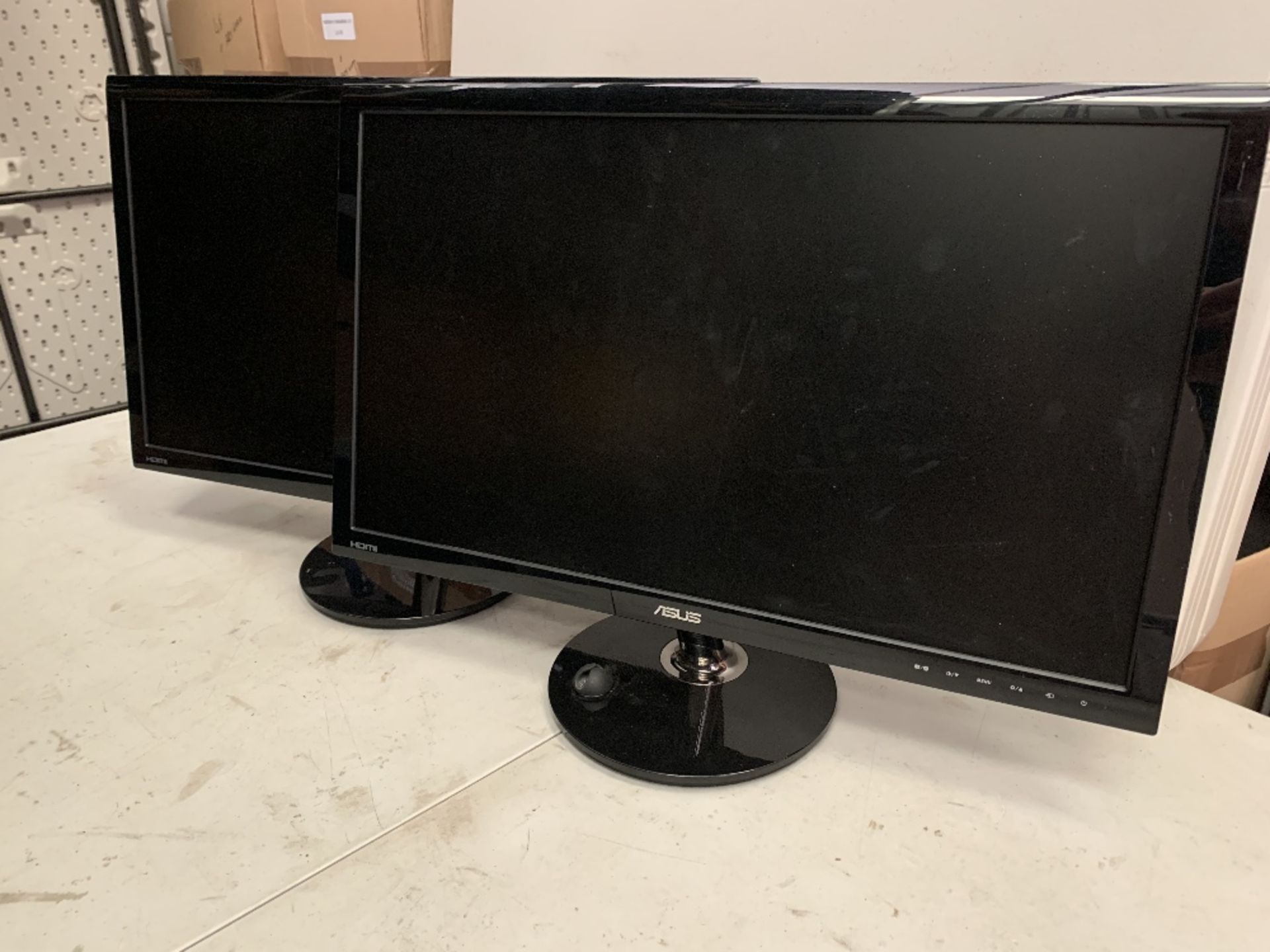 Two Asus 24'' LCD monitors VS248.