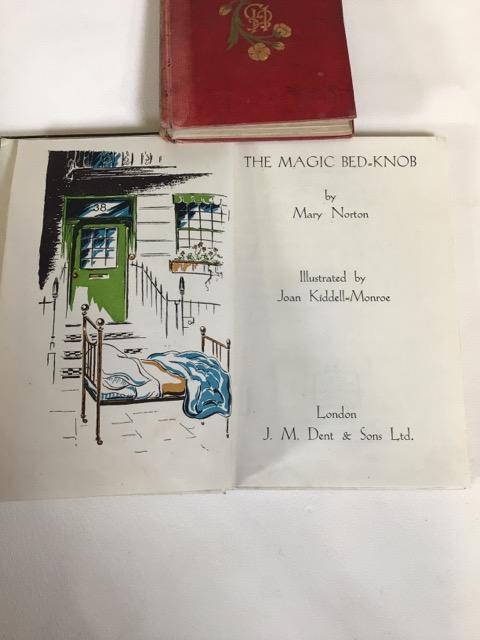 Norton, Mary. The Magic Bedknob. Illustrations by Joan Kiddell Monroe. First Edition. - Image 3 of 7