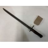 An American Remmington bayonet pattern 1913, as issued to the home guard WW2. Stamped 1913 4/6. With