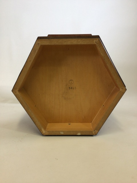 A mid century G-Plan hexagonal side tableW:41cm x D:47cm x H:44.5cm - Image 5 of 5