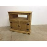 Modern pine tv cabinet.W:85cm x D:43cm x H:80cm