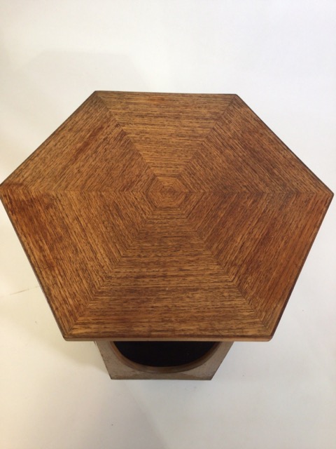 A mid century G-Plan hexagonal side tableW:41cm x D:47cm x H:44.5cm - Image 2 of 5