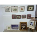 A selection of prints by Jean Goodwin and others.