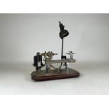 A watch makers lathe/mandrel made by Boley & Leinen with Singer lamp. Made in Germany.