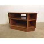 A G Plan tv cabinet with slide out shelf.W:100cm x D:48cm x H:55cm