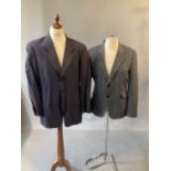 Georgio Armani Jacket size 44 and Holland and Squire tweed jacket size 44
