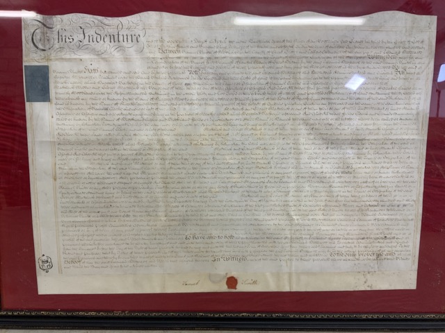 Two framed documents - Image 5 of 7