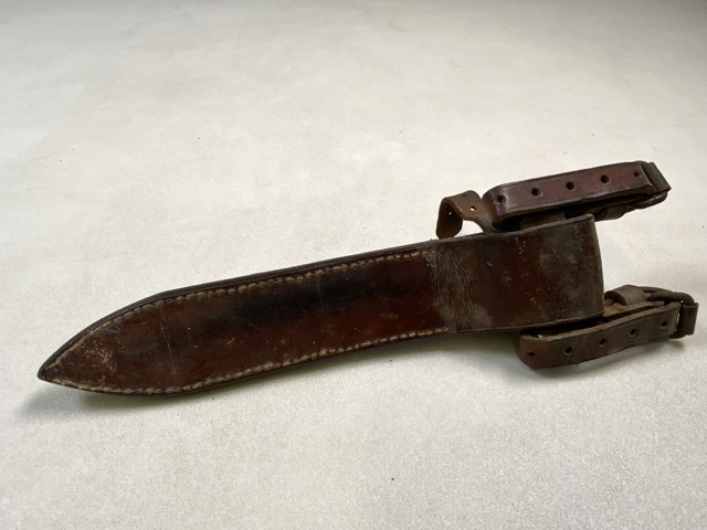 A Scout knife with deer hoof handle. H:25cm - Bild 6 aus 6