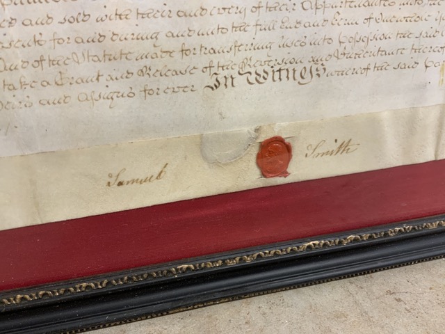 Two framed documents - Image 7 of 7