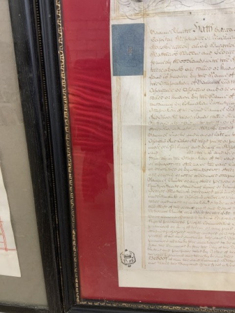 Two framed documents - Image 6 of 7