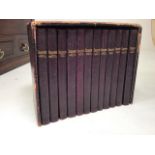 Shakespeare, William. Shakespeares Works. Complete set of twelve volumes. Published by Kegan Paul,