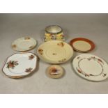 A selection of 20th century ceramics, Woods, Alfred Meakin and others