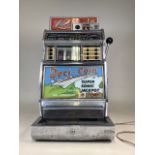 A Riviera Jubilee deci-coin one armed bandit Slot Machine, manufactured by Jubilee Productions