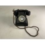 A Bakelite telephone