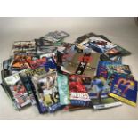 A large selection of rugby programmes and tour magazine. To include All Blacks Tour 97, tigers circa