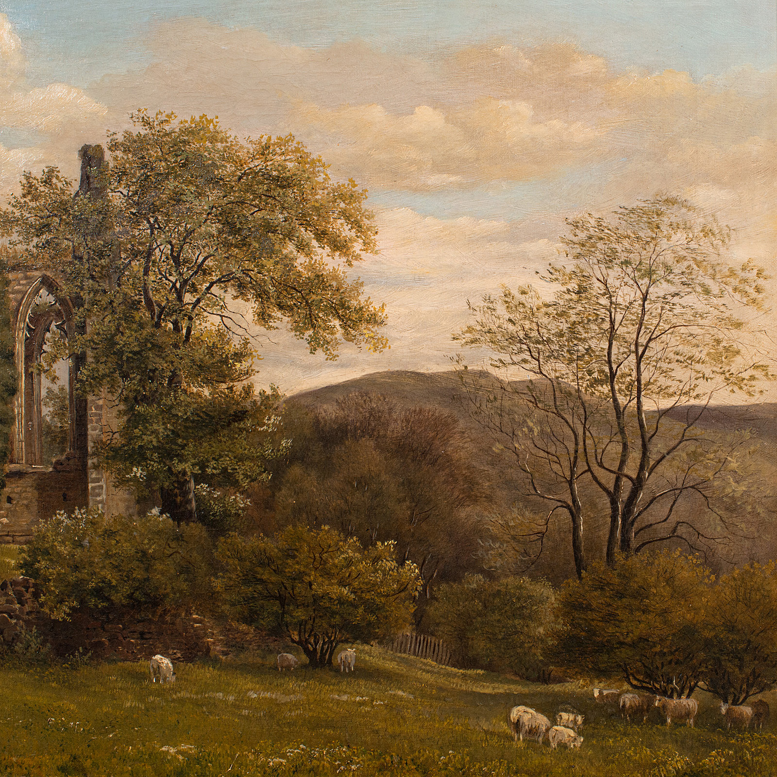 *** Bingham, (fl.mid 19th century)English School. Bolton Abbey, Oil on canvas Signed bottom left and - Bild 5 aus 12