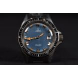 A GENTLEMAN'S STAINLESS STEEL YEMA SUPERMAN 990 FEET PATENT PENDING AUTOMATIC DIVERS WRIST WATCH
