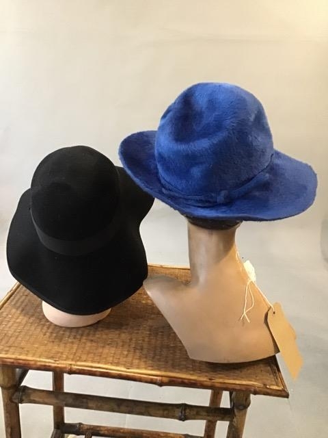 Iconic 1960s wool felt hat by Lord Kitcheners of Carnaby street together with a 1960s wool fur - Image 2 of 4