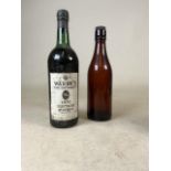 A bottle of Warre's Tercentenary 1970 vintage port. Shipped and bottled by J.W.Lees & Co,