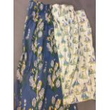 A pair of Laura Ashley curtains for children - Ships a sailing designed by