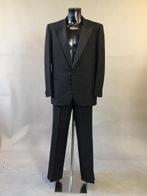 Vintage dinner suit by Balmain. 42 chest. Waist 38, inside leg 30