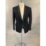 A vintage 1960 shawl collar dinner jacket. 40s chest together with a vintage Austin Reed