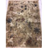 A quality heavy New Zealand wool rug. W:236cm x H:170cm