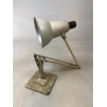 A two step Anglepoise Herbert Terry lamp - missing one spring W:15cm x H:90cm