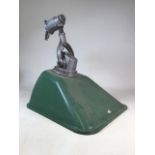 An large Industrial Adjustaflood metal enamel light W:60cm x D:63cm x H:66cm